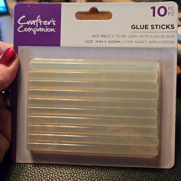 Crafters Companion Professional Glue Gun with Glue Sticks- NEW - Picture 3 of 3